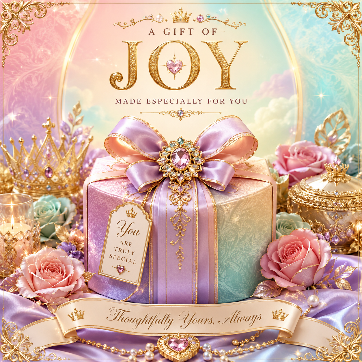 Mystery Gift includes Bonus Vacation Certificate!